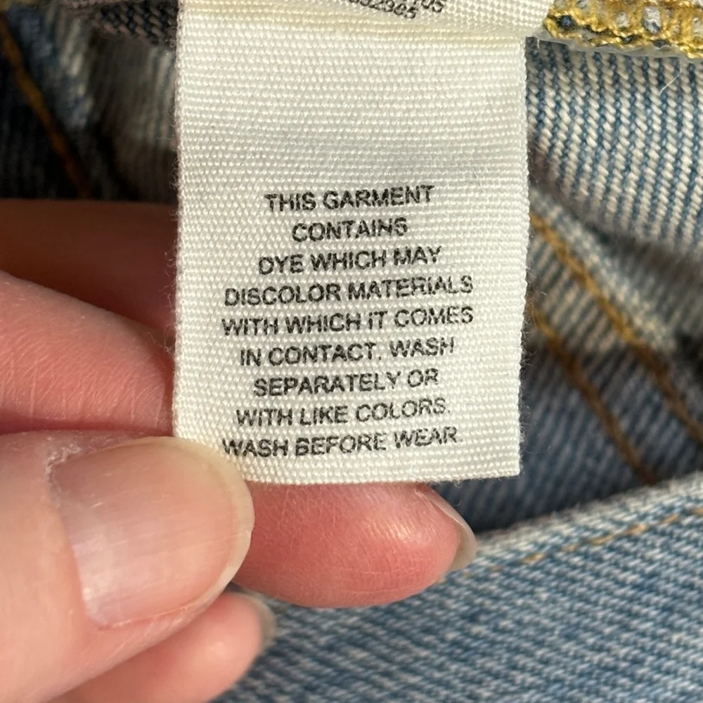 We The Free Maggie Mid-Rise Straight-Leg Blue Jeans Women’s Size 26 Button Fly